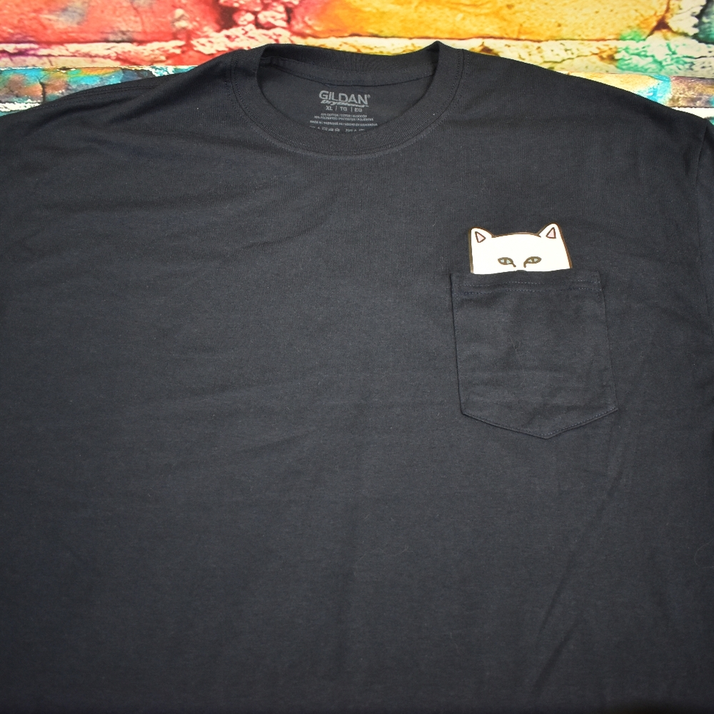 Kitty In Pocket Graphic